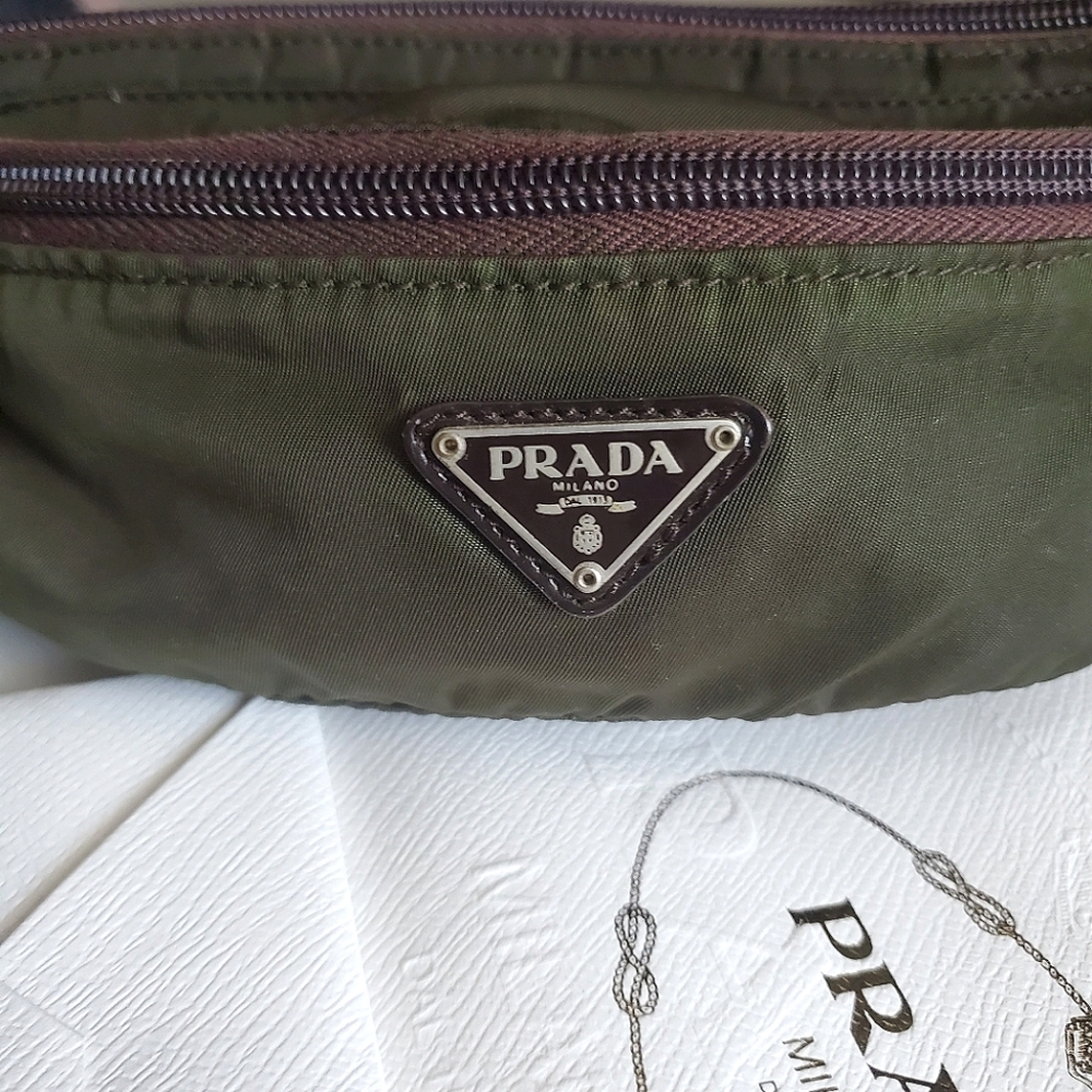 Prada Green Crossbody Bag